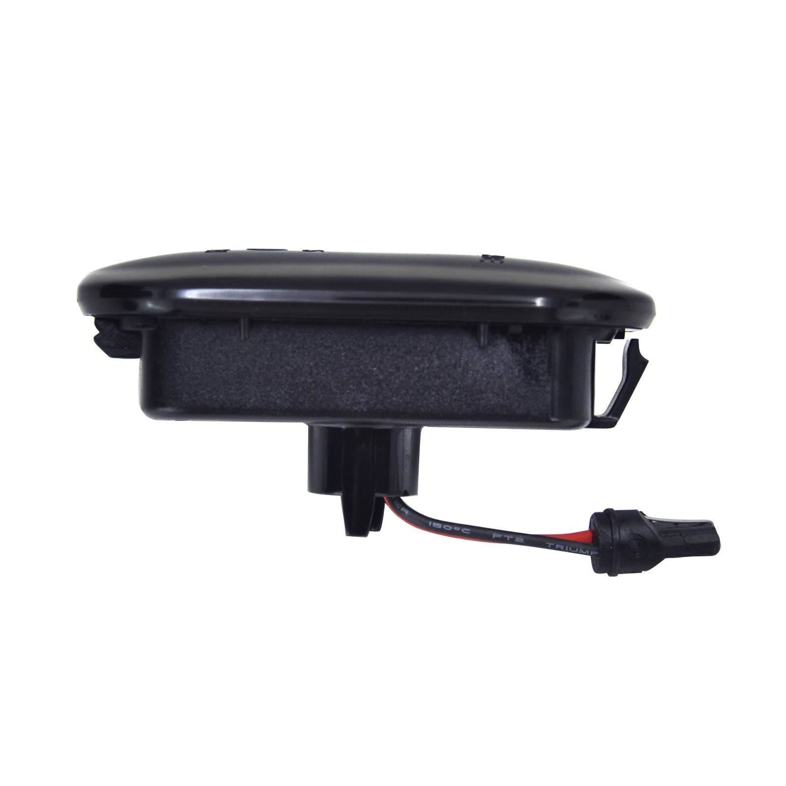 Dynamic LED Side repeater Indicator lights Smoked for VW Caddy III 2004-10