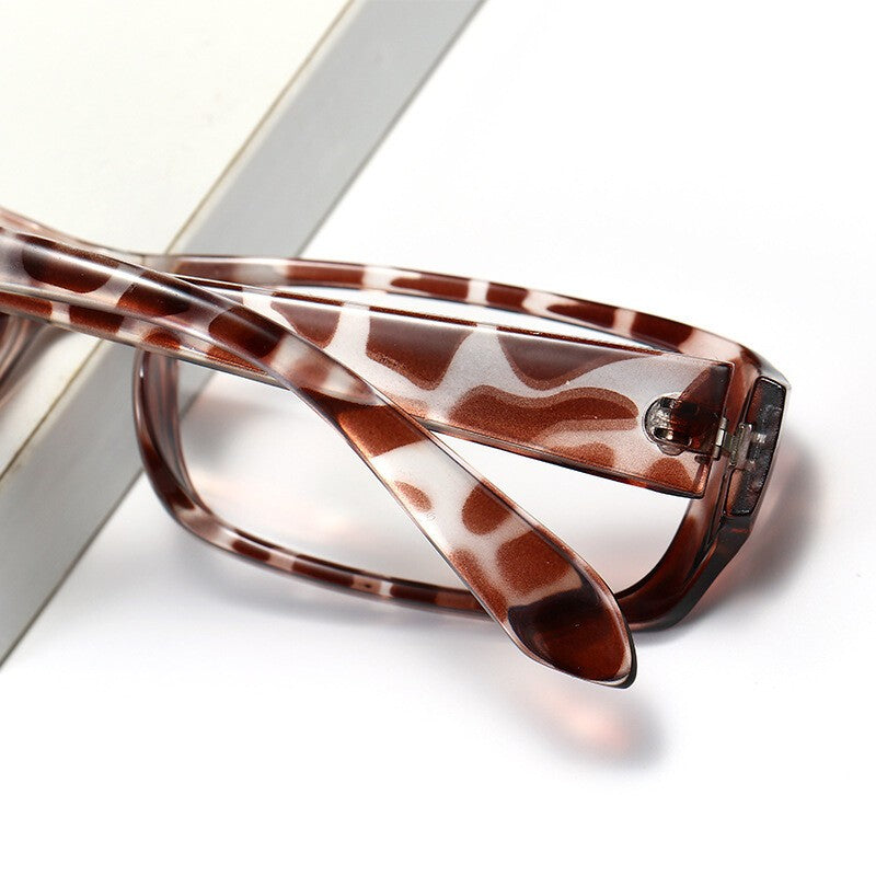 High Power Reading Glasses +6.50 +7.00 +7.50 +8.00 Strength Black Plastic Frame