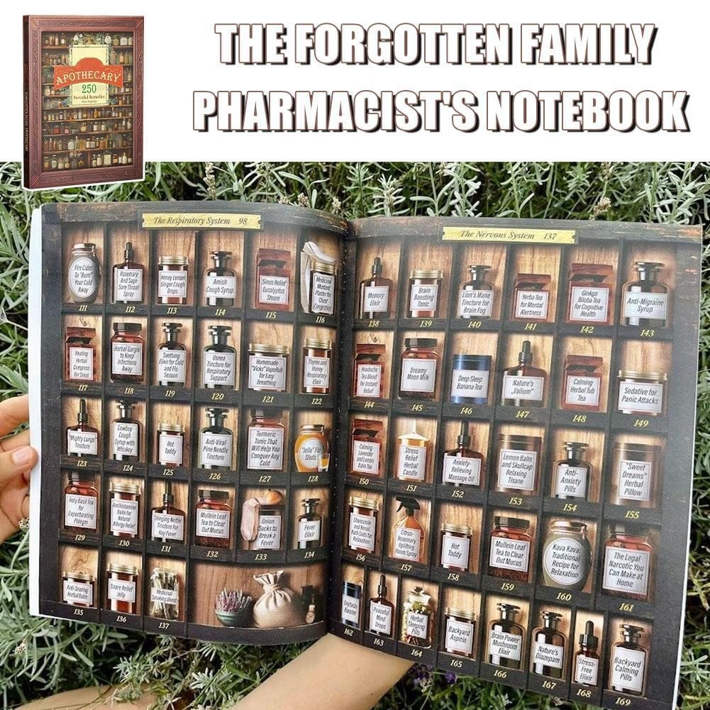 For Hardcover Herbal Healing Book Featuring 250 Natural Remedies for Health