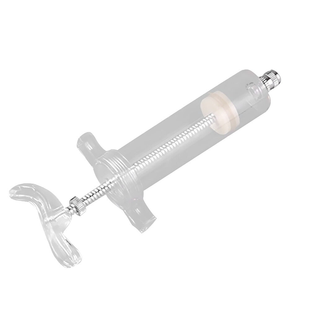 20ml Stainless Steel Reusable Veterinary Syringe For Livestock Supplies