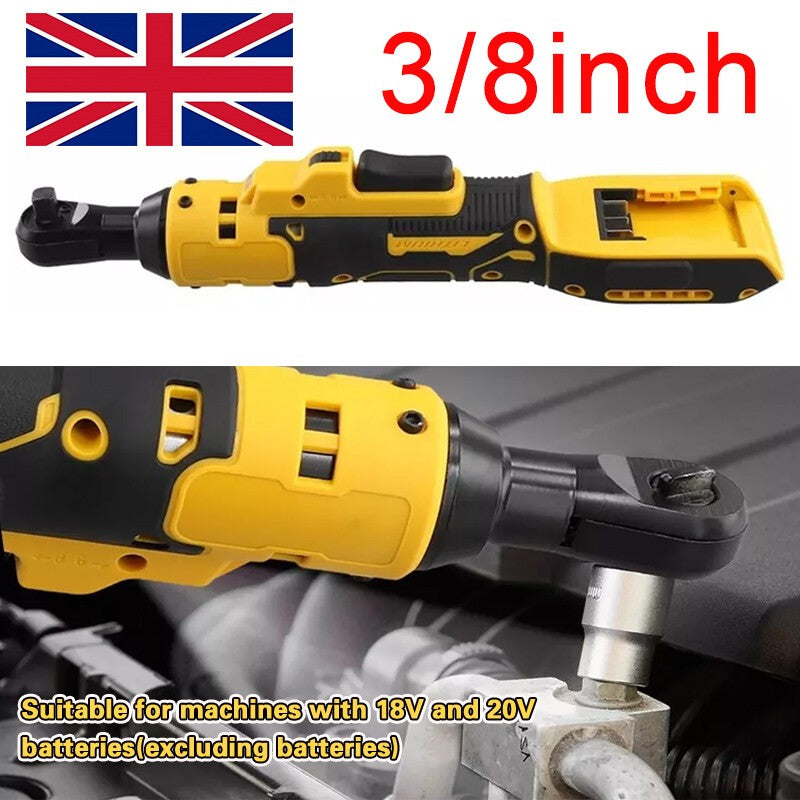 Electric Ratchet Wrench 220N.M Cordless Driver 3/8Inch Impact Removal screw UK