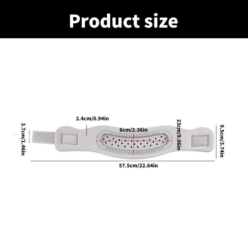 Neck Support Adjustable Neck Brace Breathable Hollow Neck Support for Man Woman