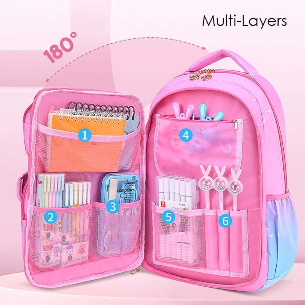 Waterproof Children School Bags for Girls Primary School Backpack Schoolbag Kids