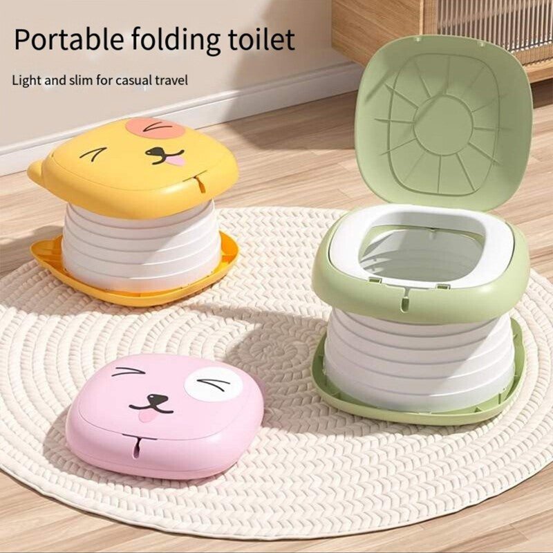 Kids Training Potty Portable Foldable Travel Camping Toilet Seat Chair