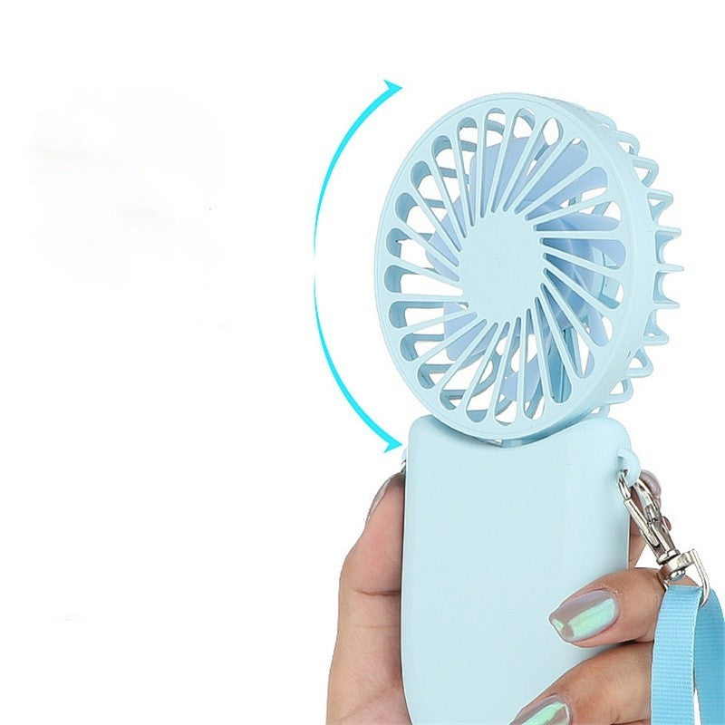 Little Fan Handheld Pocket New F3 Usb Charging Handheld Folding 3-in-1 Fan