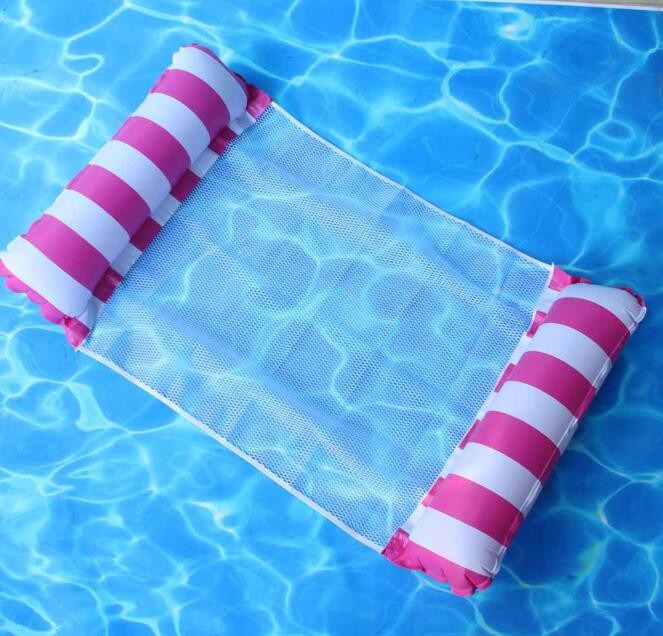 2X Inflatable Portable Floating Water Hammock Float Pool Bed Swimming Chair Toy