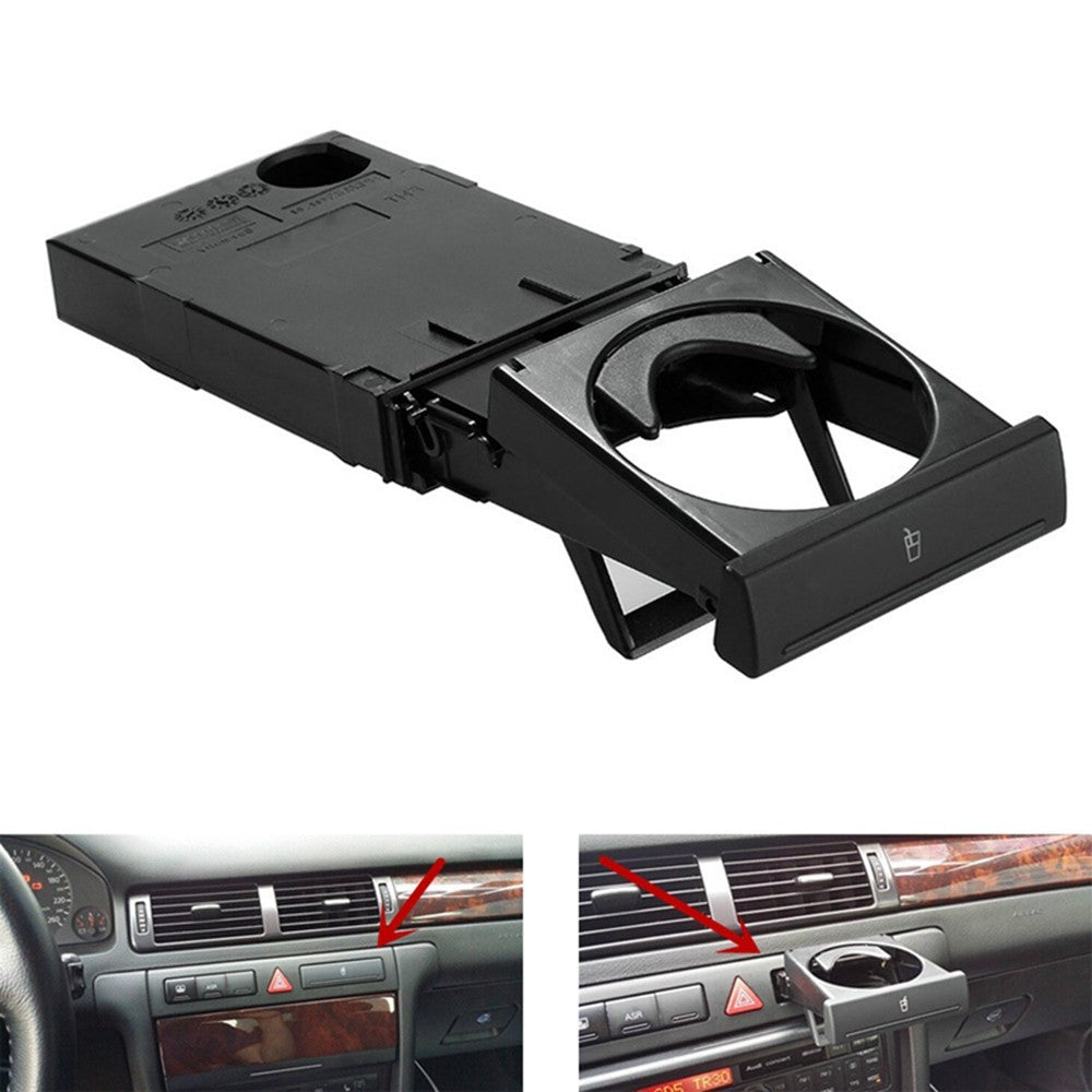 Stretch Folding Front Cup Holder Drink Stand 4B0862534D for Audi A6 C5 1998-2005