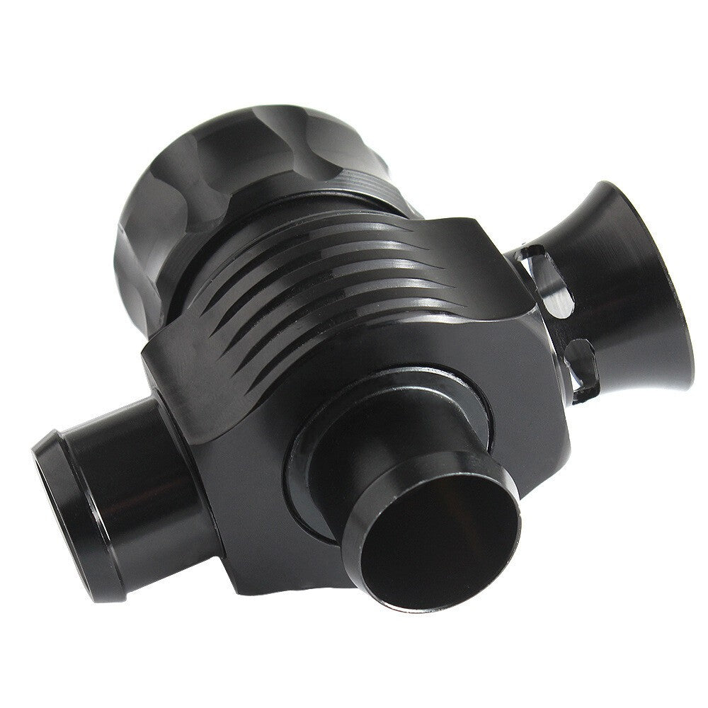 25mm Universal Dual Port Blow Off Valve (BLACK) Diverter Valve Dump Valve