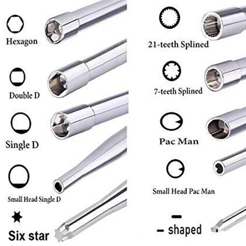 28PCS Tool Kit Chainsaw Craftsman Screwdriver Splined Carb Carburetor Adjusting