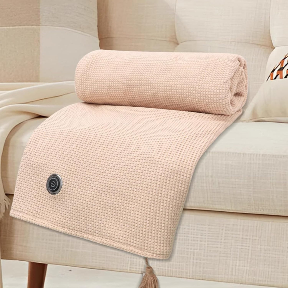 Portable Heated Shawl,Portable Heated Blanket Wrap Shawl Women,15s Fast Heating