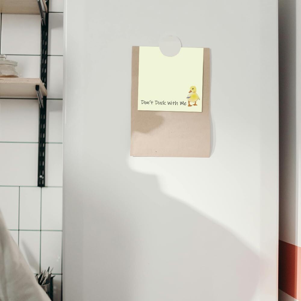 Funny Sassy Duck Sticky Notes, Hilarious Sticky Notes, Funny Memo Pads Sticky