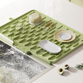 Dish Drying Mat Heat Resistant Silicone Kitchen Drying Mat Countertop Mat