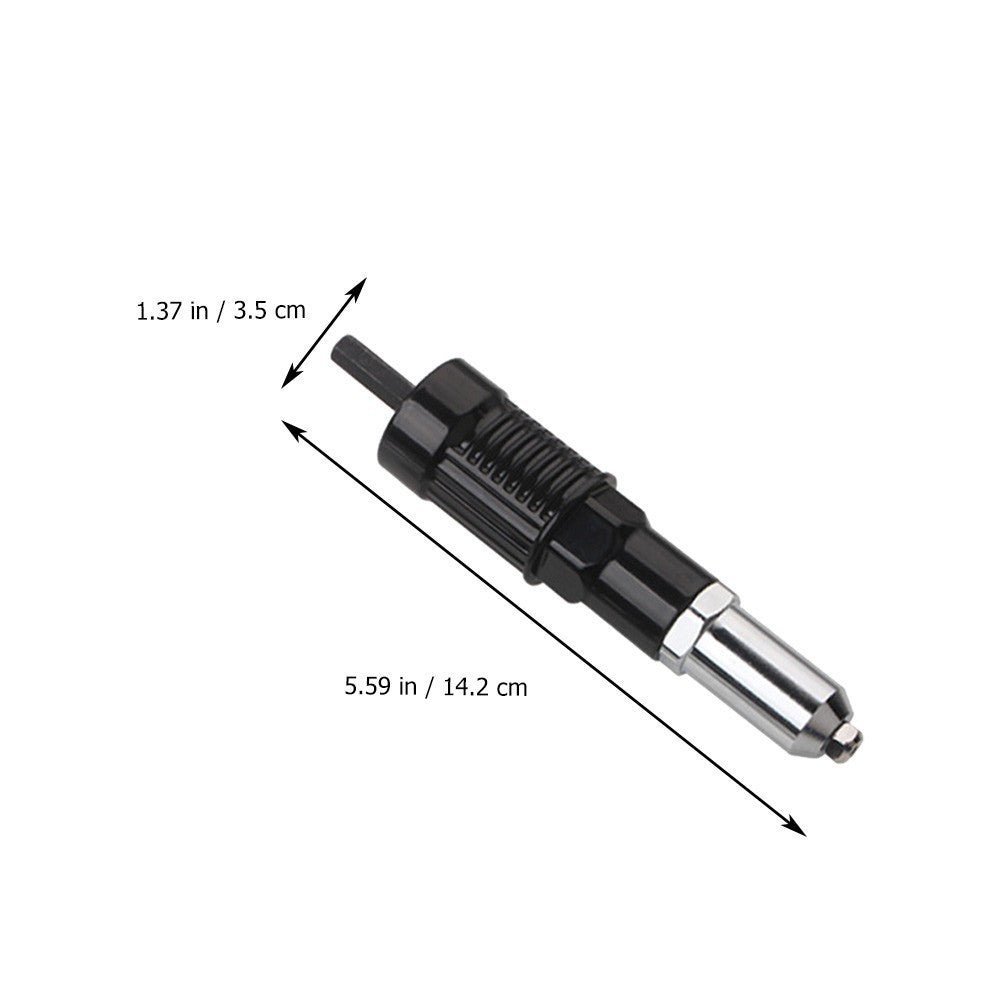 Metal Rivet Shooter Connector Pulling Machine Joint Right Angle Drill Adapter