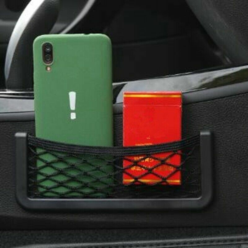Car Van Truck Net Mesh Storage Bag Pocket Organizer Holder Phone/Wallet 20x8cm
