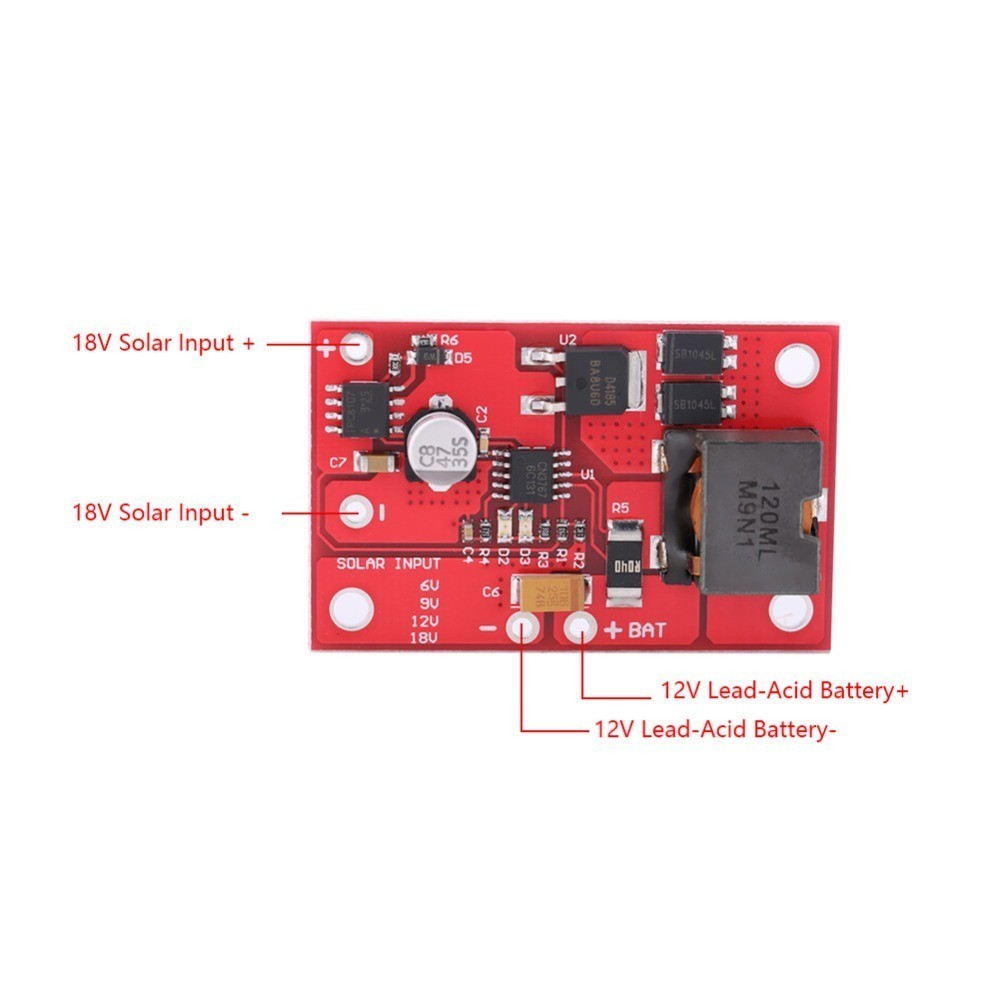 For 12V Lead Acid Battery MPPT Solar Controller  Constant Current