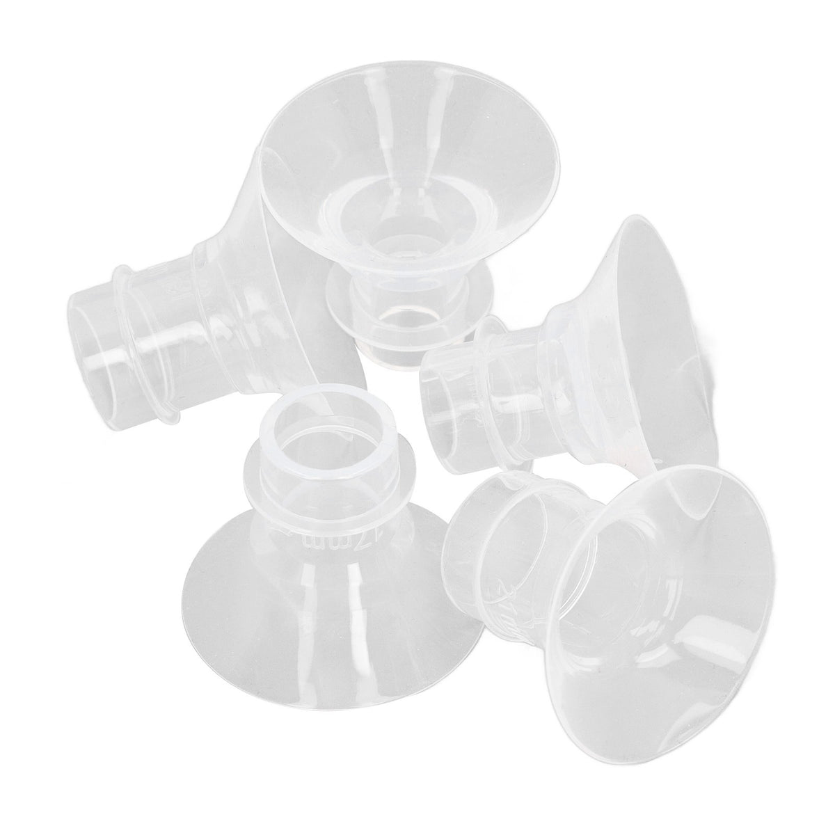 Pump Flange Inserts 13/15/17/19/21mm Breastfeeding Pump Shields Easy Cleaning