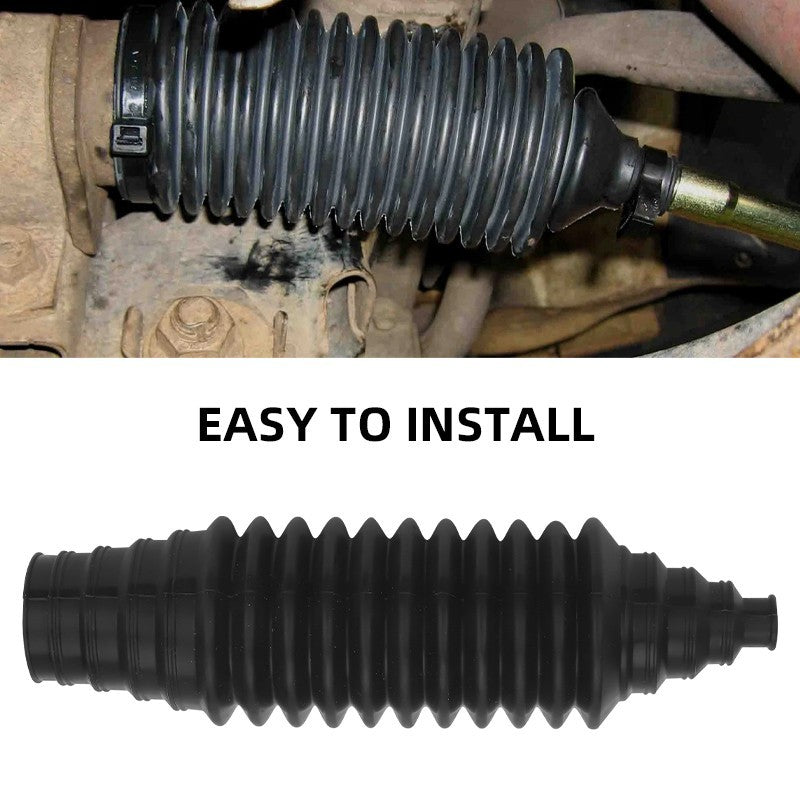 Pair Universal Steering Rack Boot Boots Gaiters High Quality Repair Kit-Stretchy