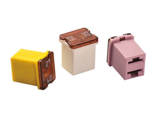 20Pcs Automotive Low and Tall Profile Box Shaped Jcase Fuse 20A 30A 40A 50A 60A
