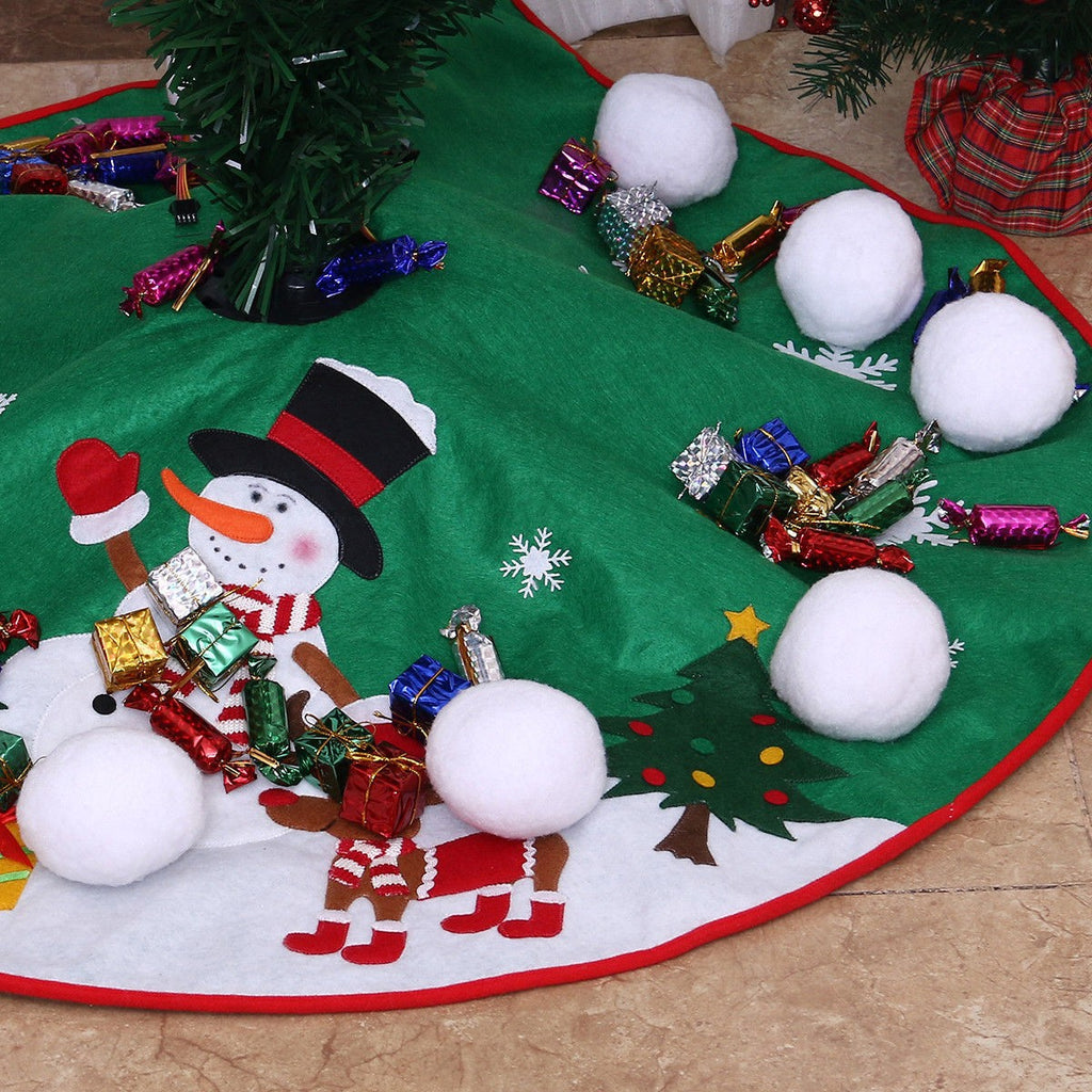 100PCS Indoor White Fake Snowballs Throwing Christmas Winter Tree Xmas Fake Snow