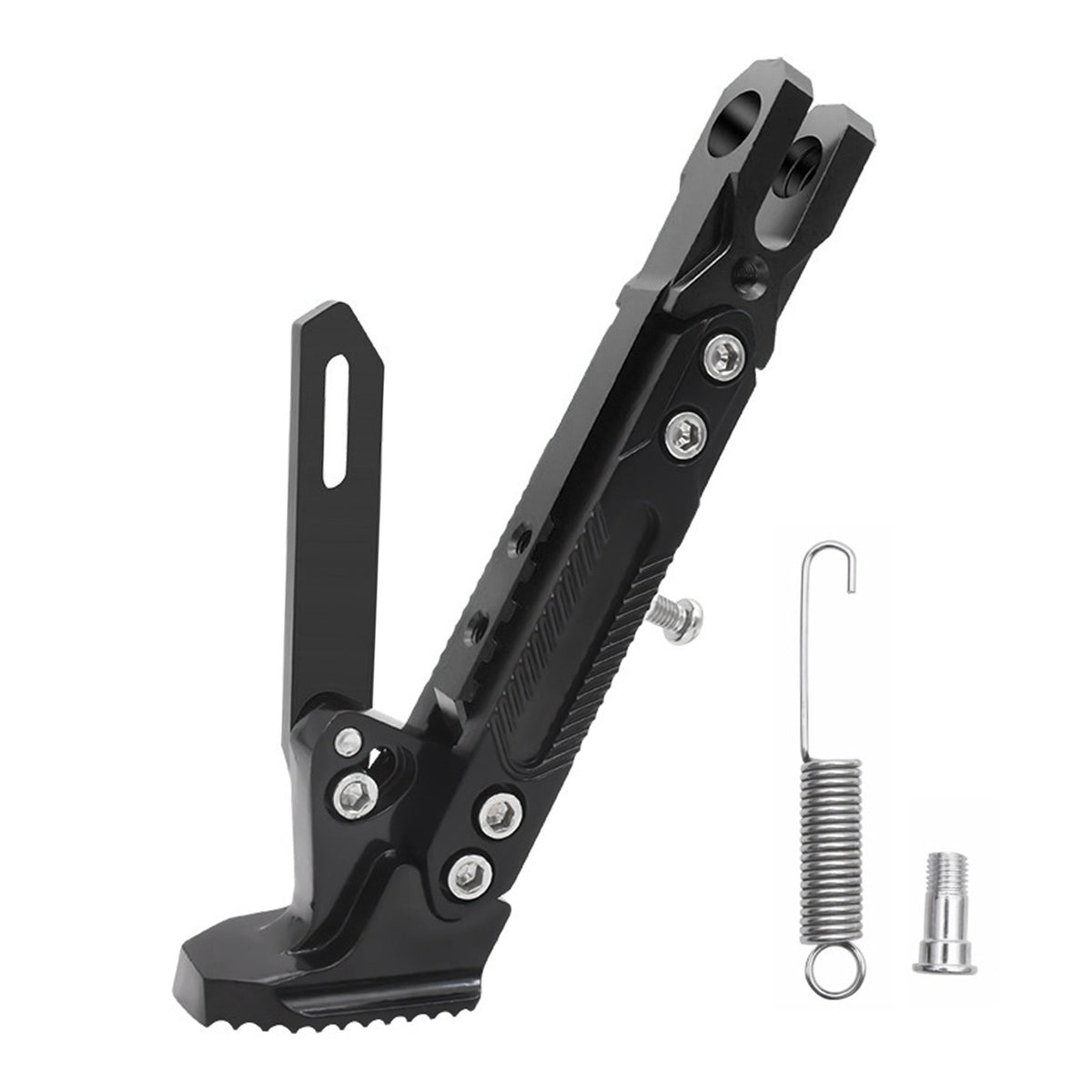 Universal Aluminum CNC Adjustable Motorcycle Side Stand Foot Support