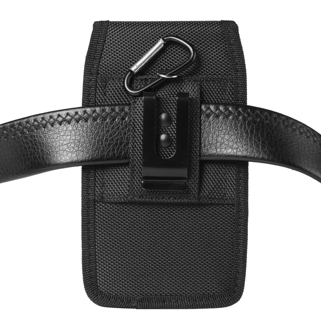 Nylon Mobile Phone Bag Belt Waist Bag Clip Pouch Case For iPhone Universal