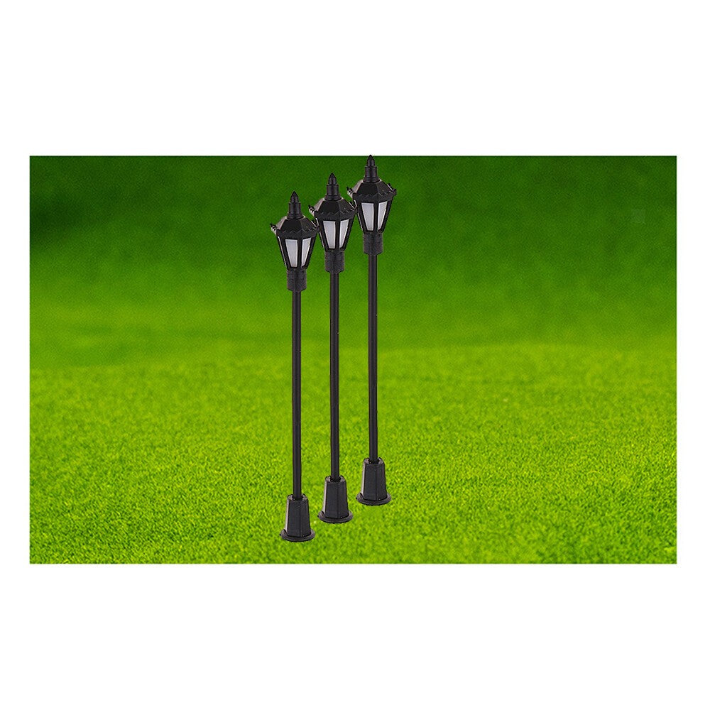 20pcs N Gauge LED Street Lights Model Railway Lamppost Dollhouse Lamp