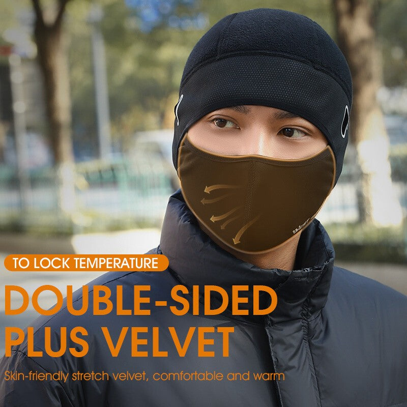 WEST BIKING Winter Balaclava Warm Fleece Mask Skull Cap Helmet Liner Cycling Hat