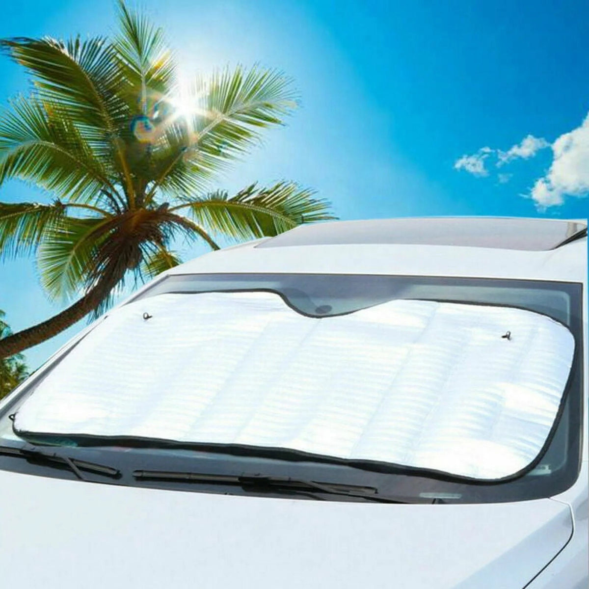 140x70cm Large Windscreen Sun Shade Car Van Double Sided Aluminium UV Protect