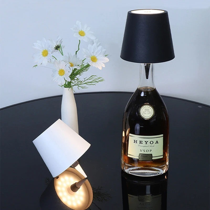 Wireless Bottle Lamp LED Wine Bottle Light 3 Light color for Restaurant & Bar UK