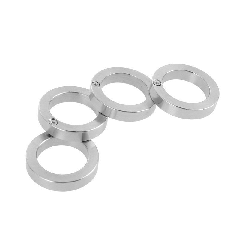 4 Finger Foldable Fidget Toy for Stress & Anxiety Spoven Folding Finger Ring