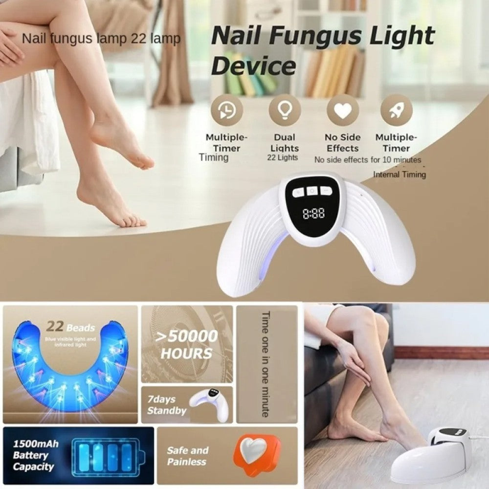 Nail Fungus Laser Device Light Therapy Onychomycosis Toes Treatment Anti Fungal