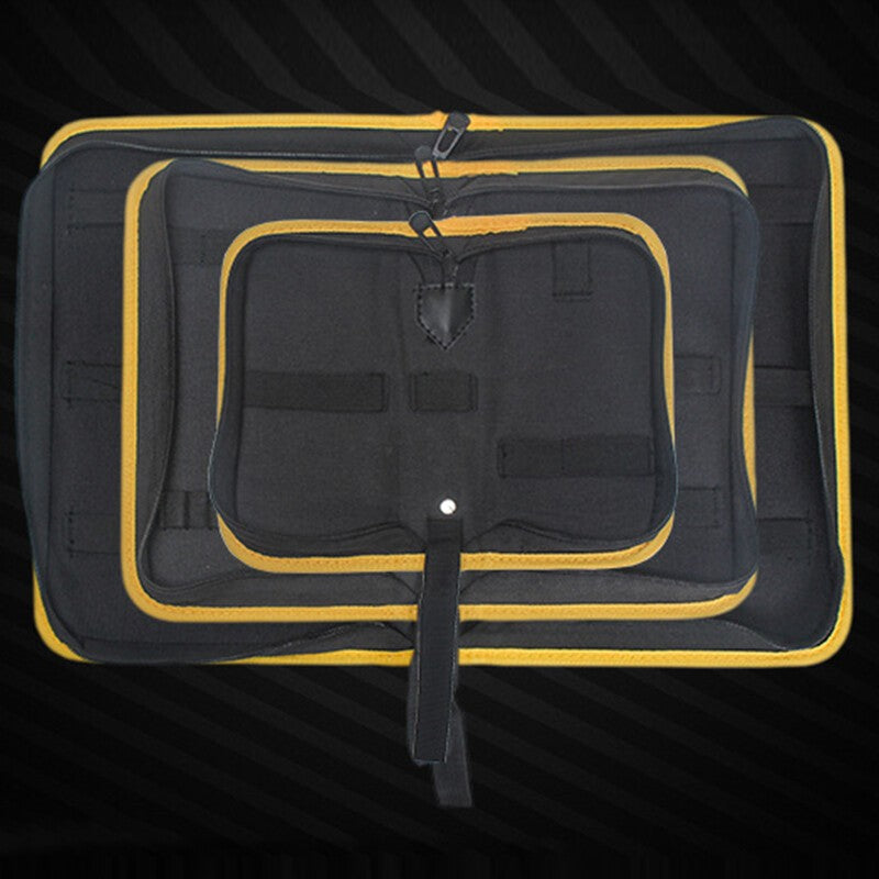 Multifunction Canvas Hardware Tool Bag Storage Box Oxford Organizer Pouch Zip