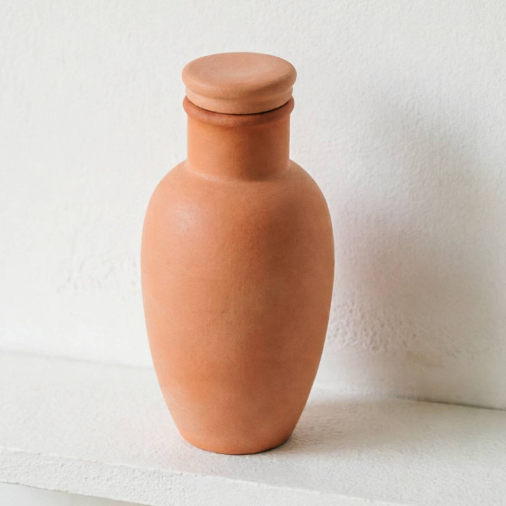 4 Pieces Terracotta Watering Spike Slow Release Terracotta Self Watering Bottle