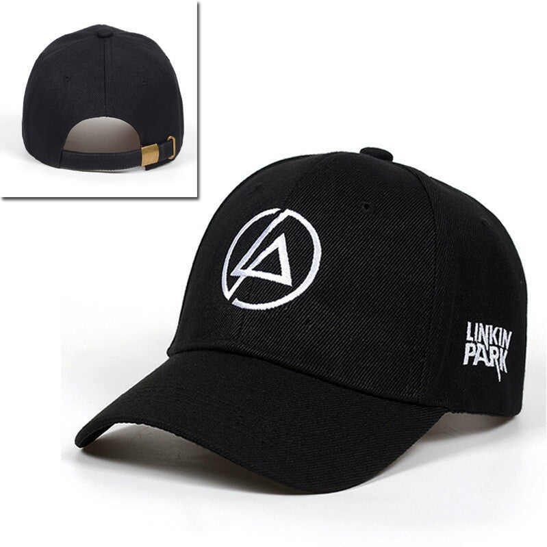LINKIN PARK Embroidered Dad Hat Men Hip Hop Trucker Cap Rock Rapper Baseball Hat