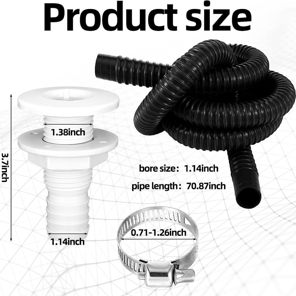 Marine Bilge Pump Installation Kit Flexible Bilge Pump Hose for Boats 29mm