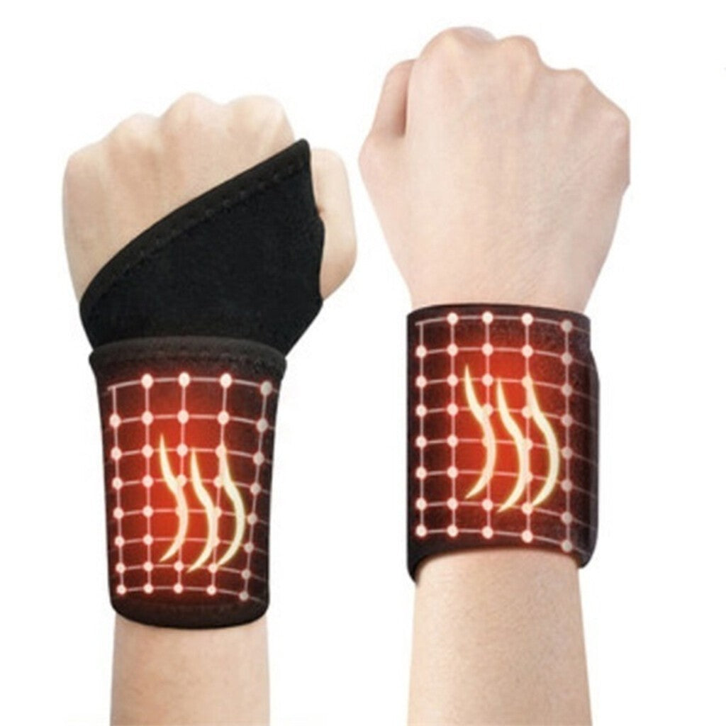 Pair Self Heating Wrist Support Strap Band  Wrist Brace/Hand Support