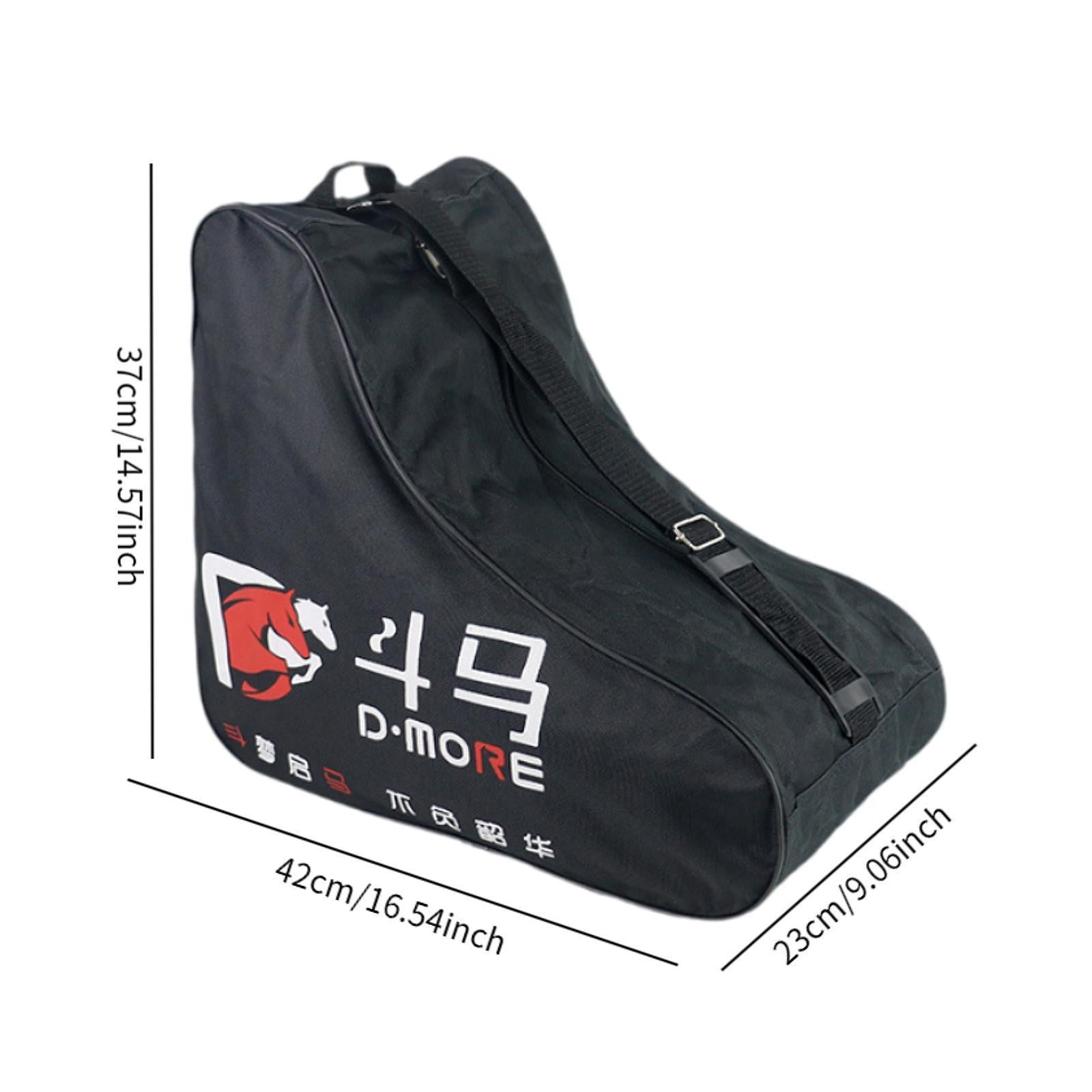 Roller Skates Storage Bag Ice Skate Bag for Ice Hockey Skates Figure Skates