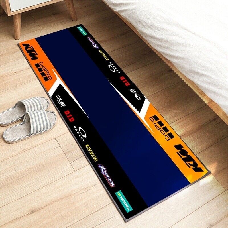 Motorcycle Carpet Motorcycle Exhibition Floor Mat Rac Yamaha Ducati Honda Harley