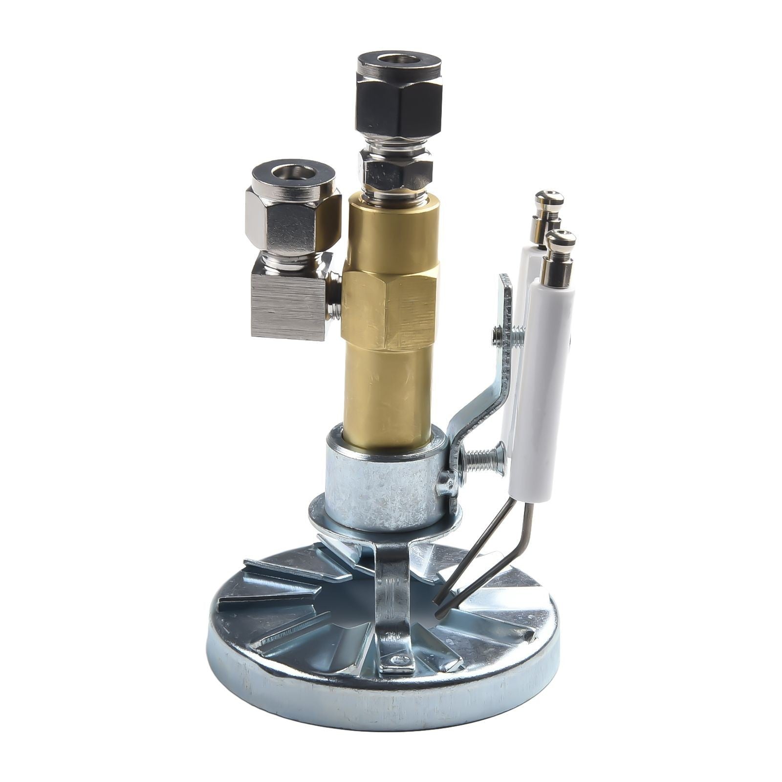Waste Oil Burner Nozzle Siphon Air Atomizing Spray Nozzle Electrode  0.5-2.0mm.