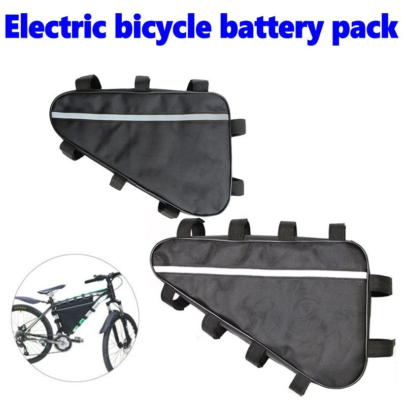 Electric E-Bike Triangle Frame Bag, Lithium Battery Protective Cover Case