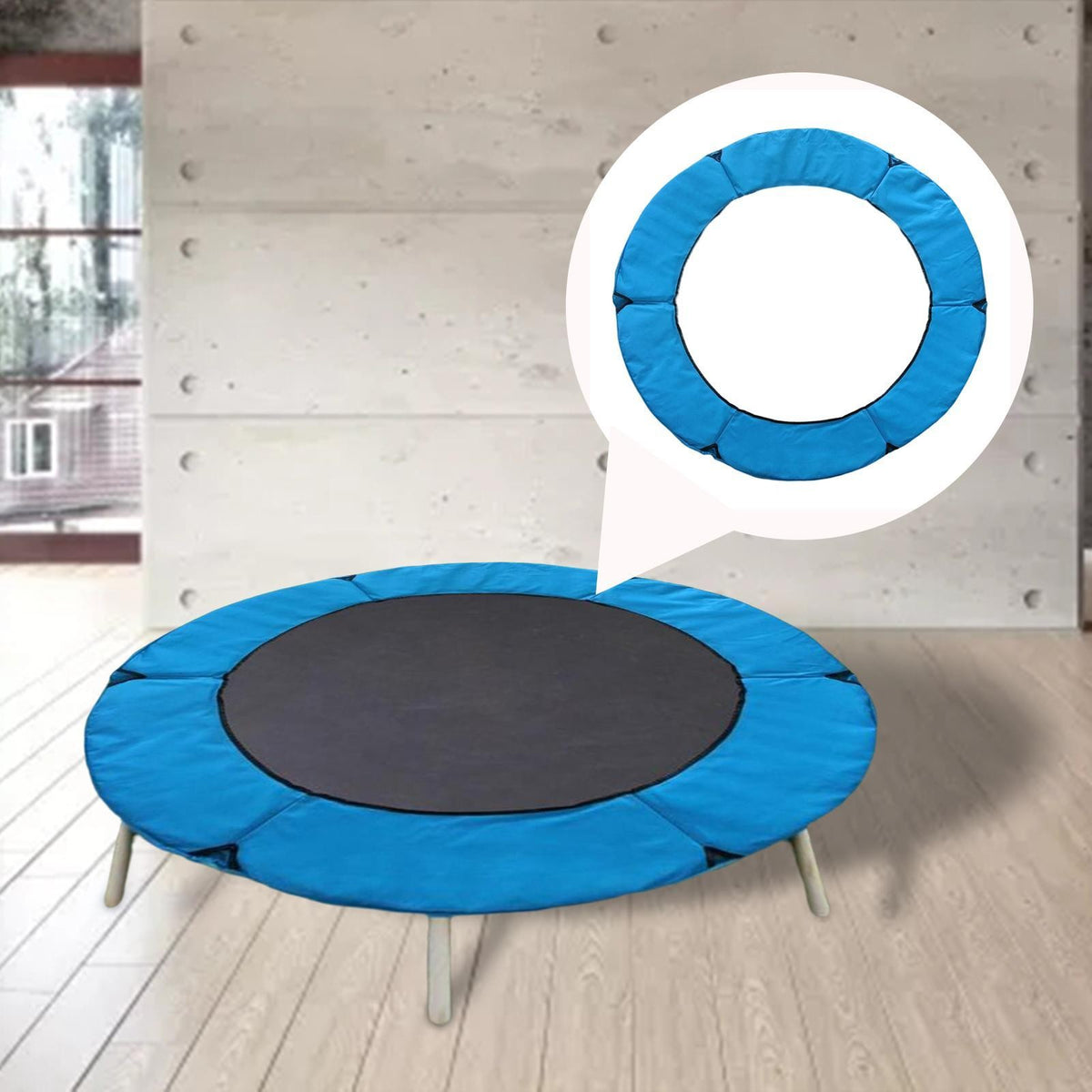 1.2m 1.4m 1.5m Trampoline Replacement Pad Universal Trampoline Replacement