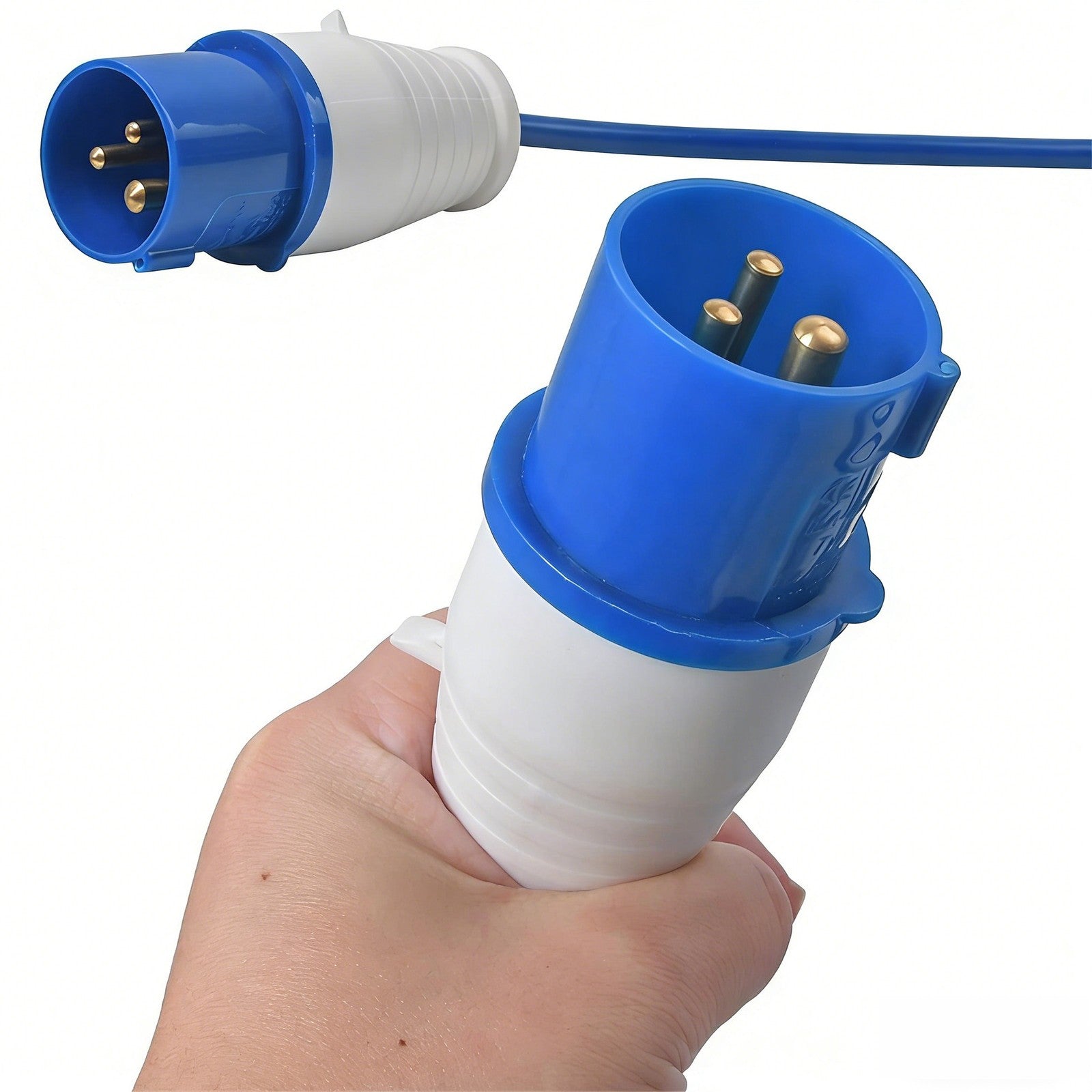 CARAVAN MOTORHOME CAMP SITE HEAVY DUTY 16A 240V MAINS HOOK UP CABLE LEAD UK MADE