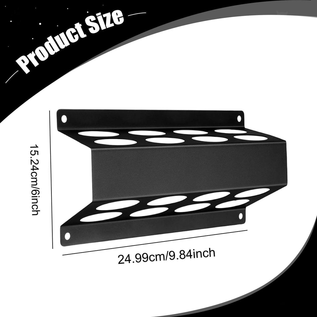 Wall-mounted TIG Electrode Holder, Metal Storage Tube Rack, Container Shelf.