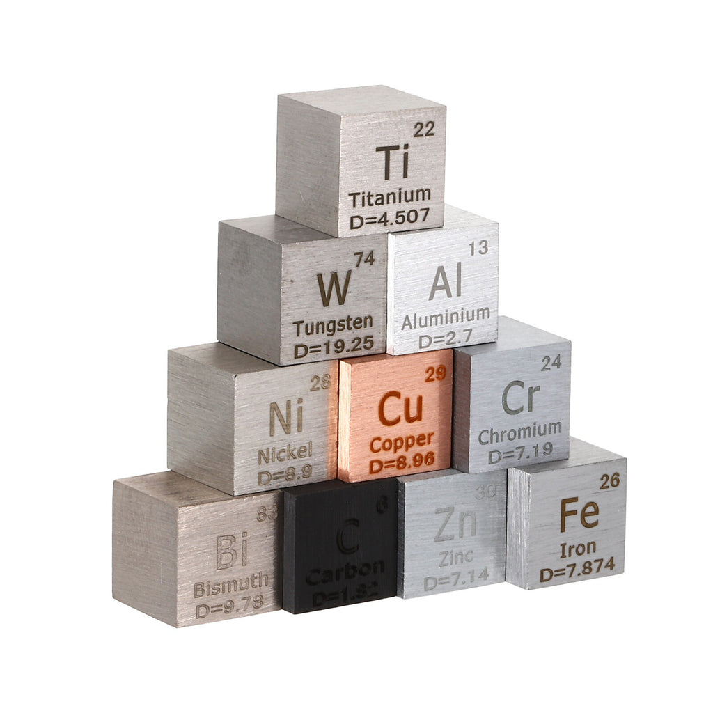 10mm Tungsten Cube, High Density Element Metal Cube