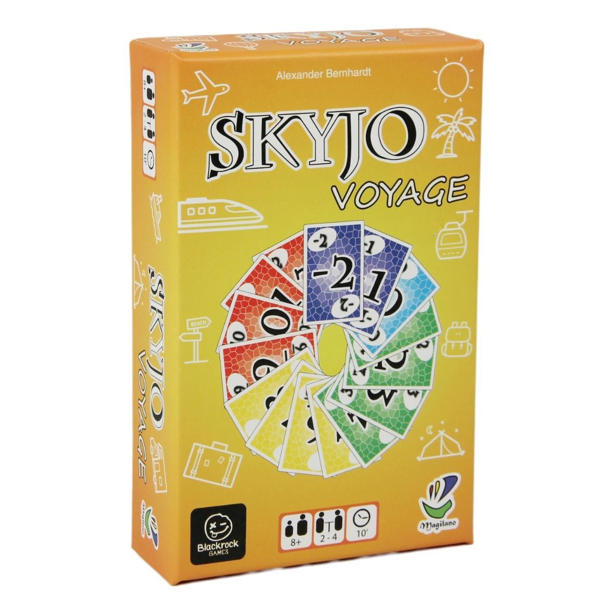 SKYJO VOYAGE Compact Travel Game Casual Party Board Game Card