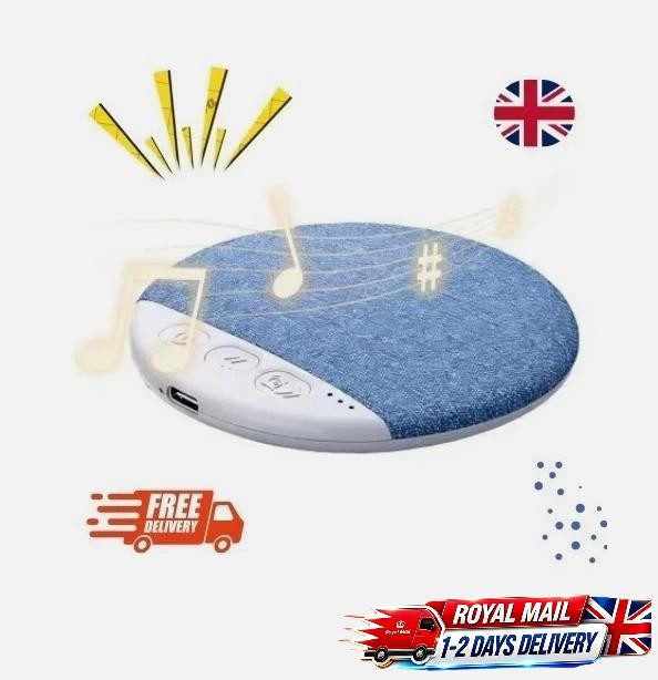 Pillow Speaker Wireless Bluetooth Bone Conduction White Noise Sleep Aid Timer