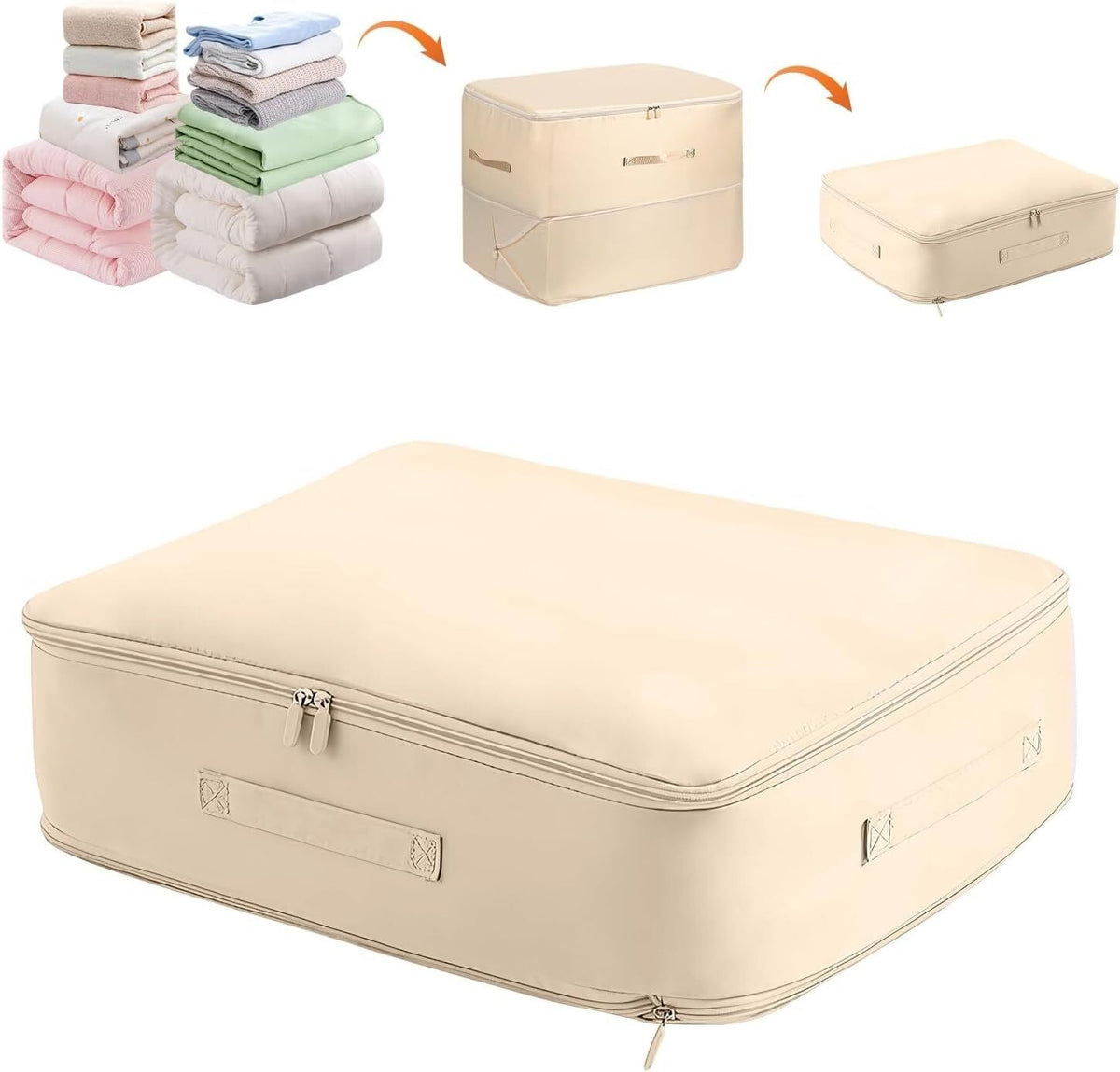 Ultra Space Saving Self Compression Organizer New Heavy Duty Moving Bags
