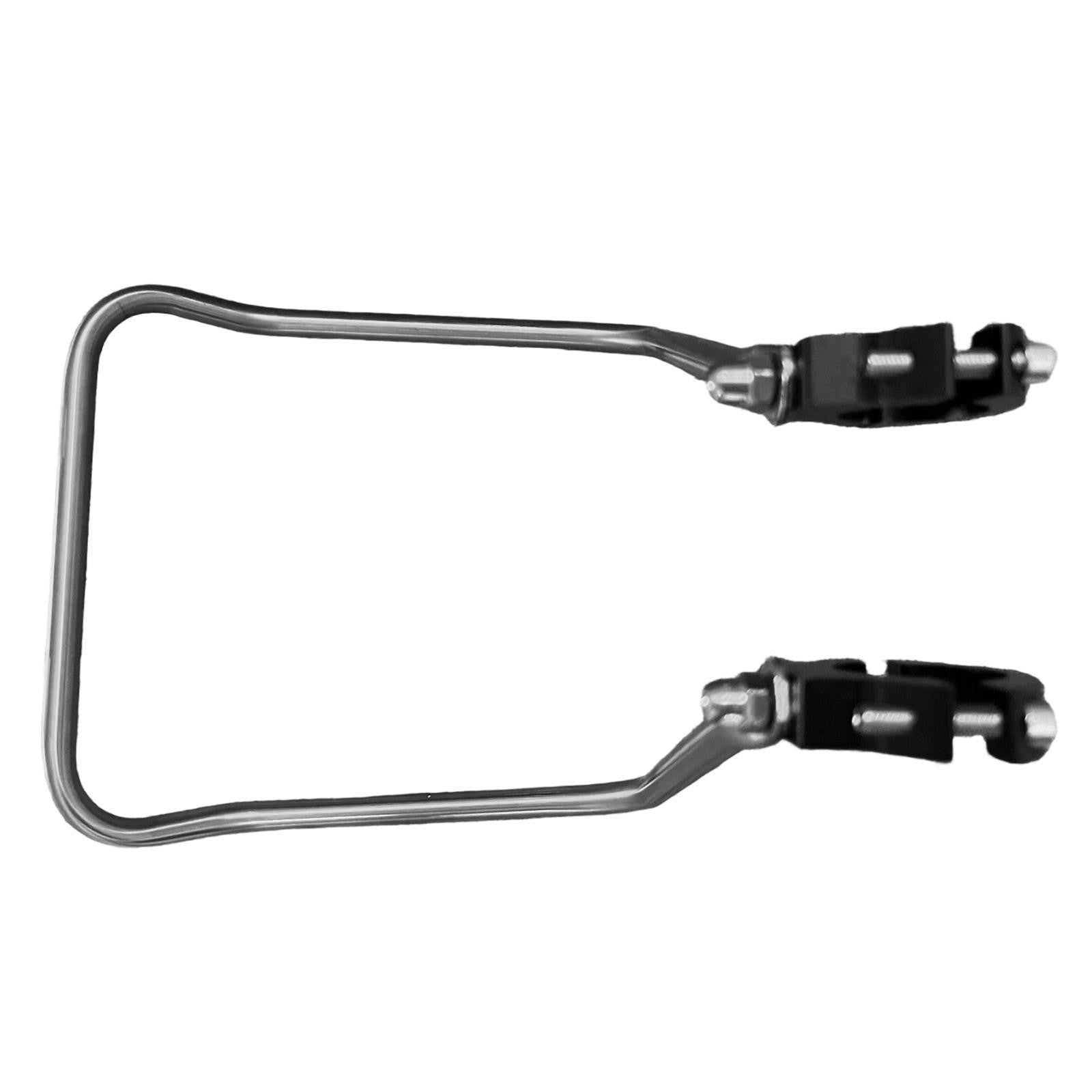 Bike Front Cargo Rack Stainless Steel Carrier Bicycle Bag Holder with Strong