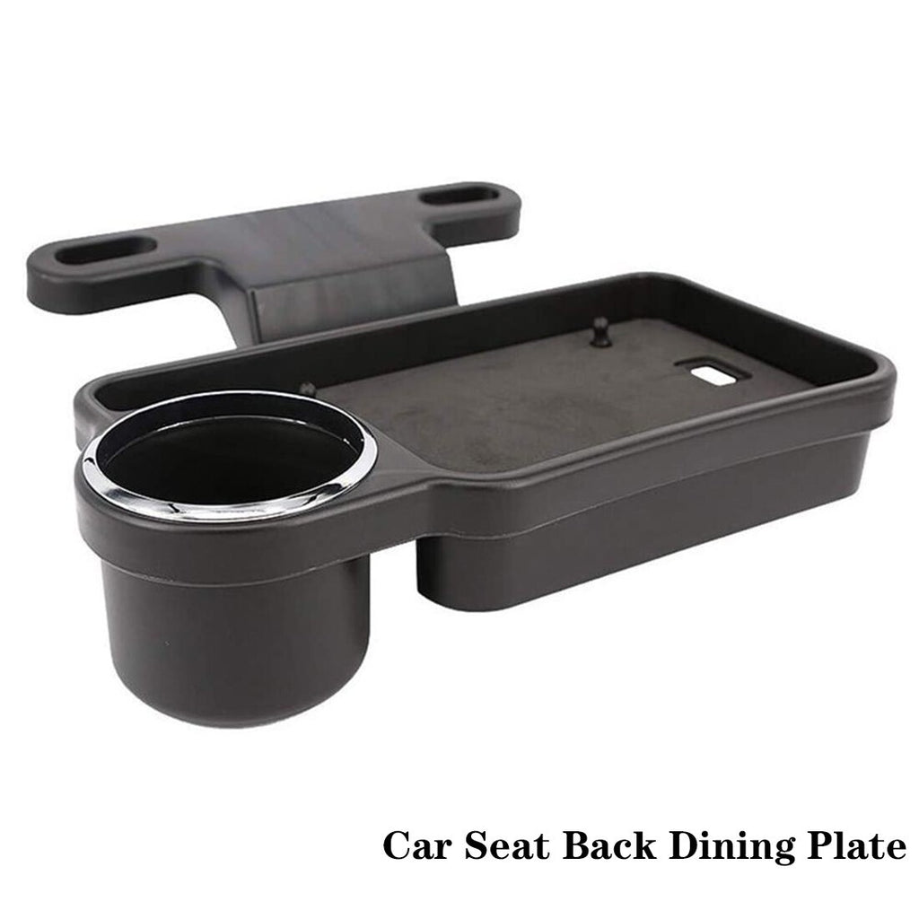 Universal Car Rear Back Seat Table Drink Food Cup Tray Phone Holder Stand Desk