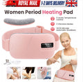 Heating Pad Massage Period Pain Relieve Therapy Menstrual Cramp Electric Belt UK